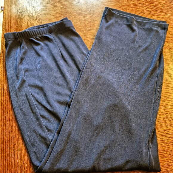 Chico's Travelers No-Tummy Pants 3P (XL/16 petite), Azores  Blue (teal), NWT - Picture 3 of 5